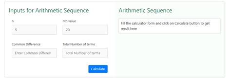 Arithmetic Sequence Calculator | Find Out The Sequence Of Numbers