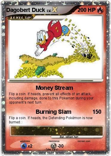 Pokémon Dagobert Duck 17 17 - Money Stream - My Pokemon Card