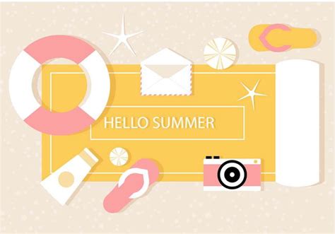 Free Vector Summer Illustration 151090 Vector Art at Vecteezy