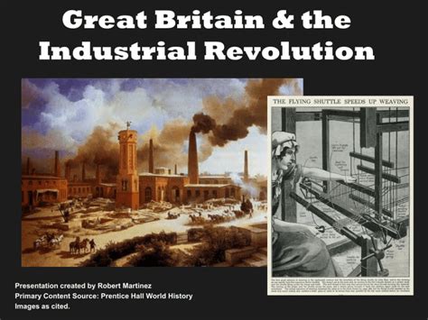 Great Britain & the Industrial Revolution