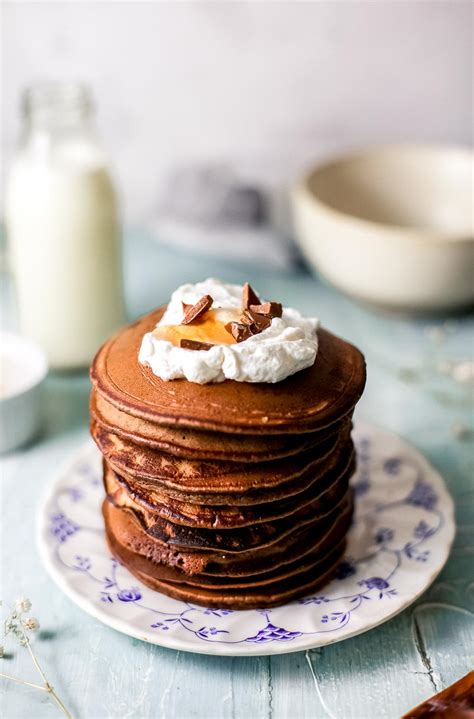 This Chocolate Pancakes is a wholesome breakfast and a must try!