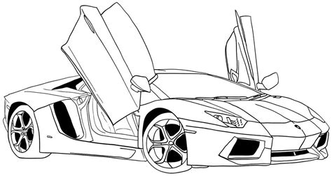 Car Coloring Pages - Best Coloring Pages For Kids