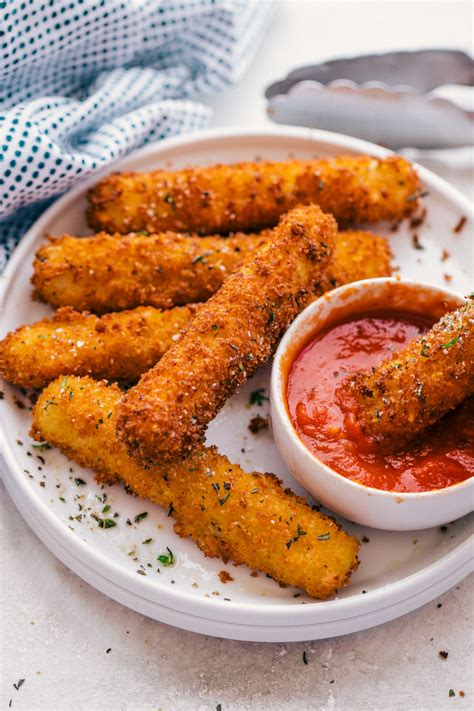 Easy Mozzarella Sticks | The Food Cafe | Just Say Yum