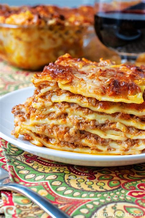 Lasagna Bolognese - A Family Feast®