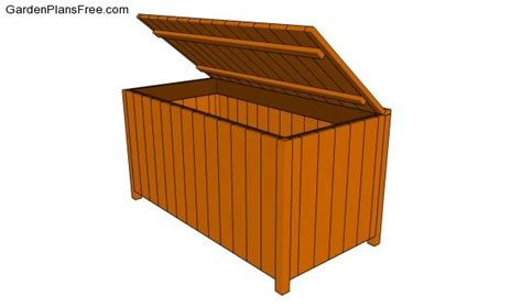 Garden Storage Box Plans | Free Garden Plans - How to build garden projects