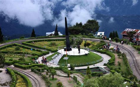 Batasia Loop in Darjeeling - Experience the Toy Train Ride