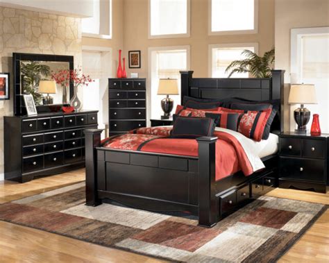 Queen Modern Black Bedroom Sets - Frikilo Quesea