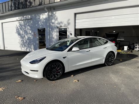 2021 Tesla Model 3 Performance (Multicoat White) — DETAILERSHIP™