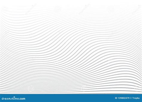 White Textured Background. Wavy Lines Texture Stock Vector ...