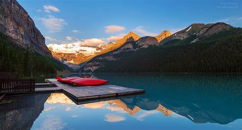 Lake Louise Sunrise by Noppawat Charoensinphon - Photo 12497513 / 500px