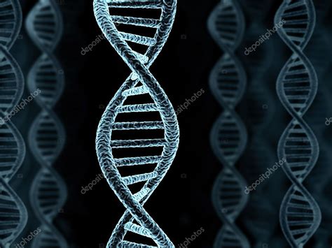 DNA spiral model — Stock Photo © Vladru #5636115