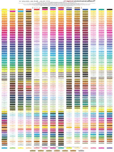 PMS Color Chart | PDF | Artistic Techniques | Light