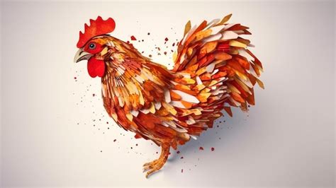 Premium AI Image | Logo for chicken meat products generative ai