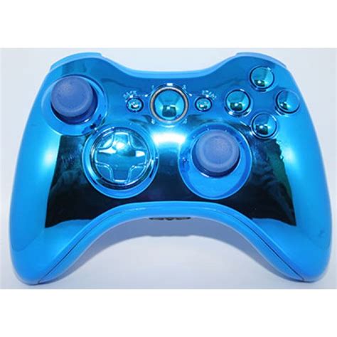 Xbox 360 Controller Blue Chrome