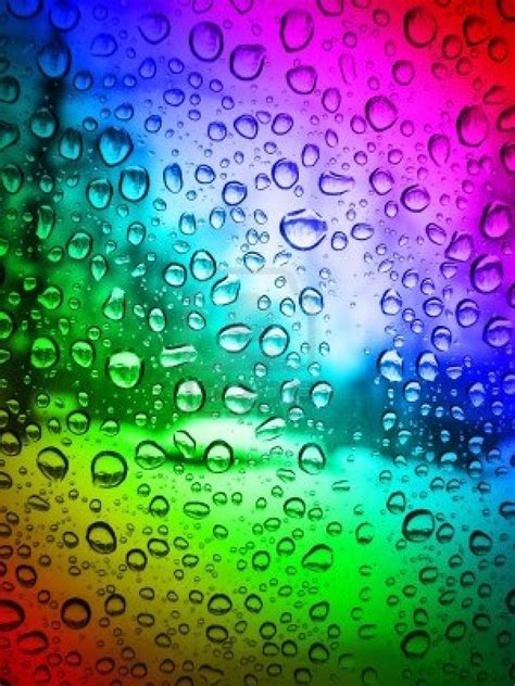 Rainbow Wallpaper Rain