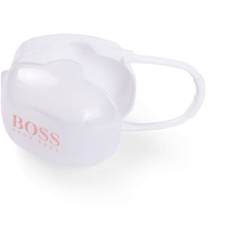 Boss Baby Pacifier, Dummy & Clip Set in Pink | BAMBINIFASHION.COM