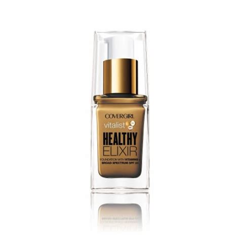 CoverGirl Vitalist Healthy Elixir Tawny Foundation SPF 20, 1 ct - Kroger