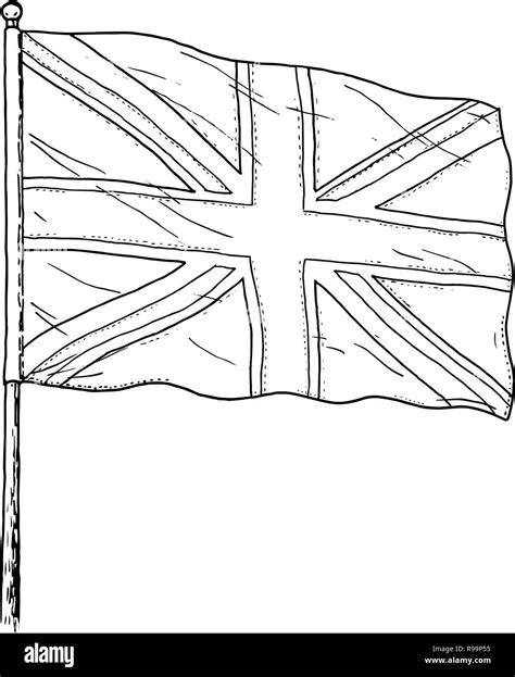 British Flag Drawing