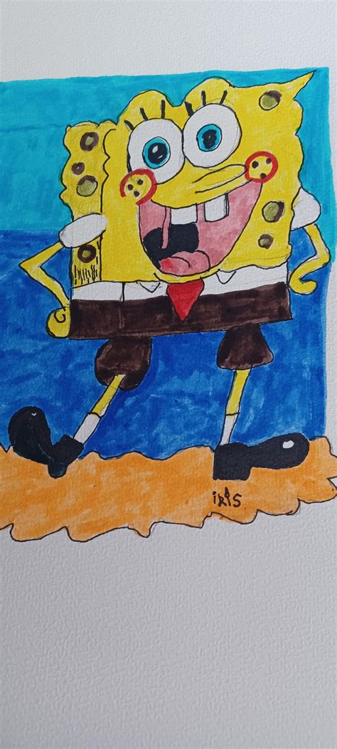 Spongebobfanart by irisbmagic on DeviantArt