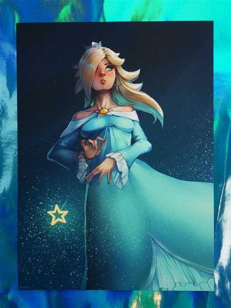 Rosalina Super Mario Galaxy Art Print - Etsy