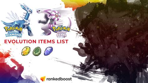 Pokemon BDSP Evolution Items List | Where To Find