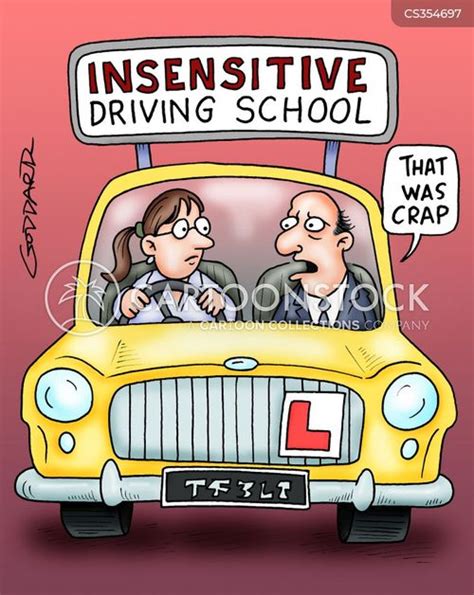 Driving School Cartoons and Comics - funny pictures from CartoonStock