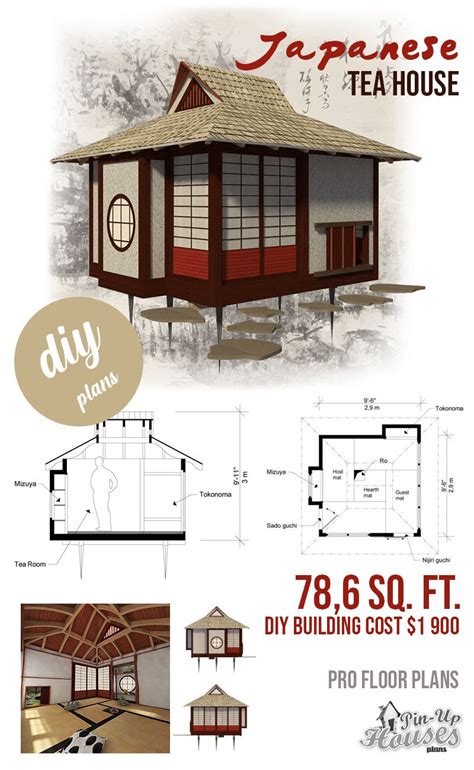 Traditional Japanese Tea House Plans Pin By Kitsune Chen On Future Home ...