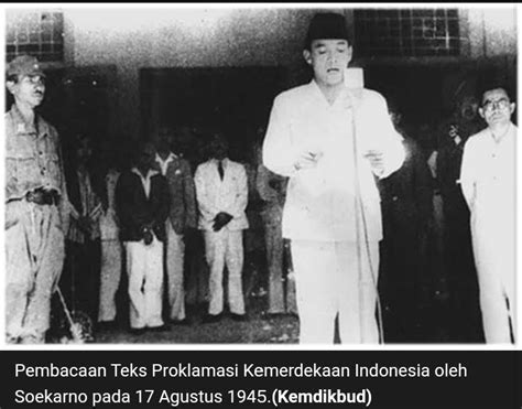 Sejarah Singkat Teks Proklamasi 17 Agustus 1945