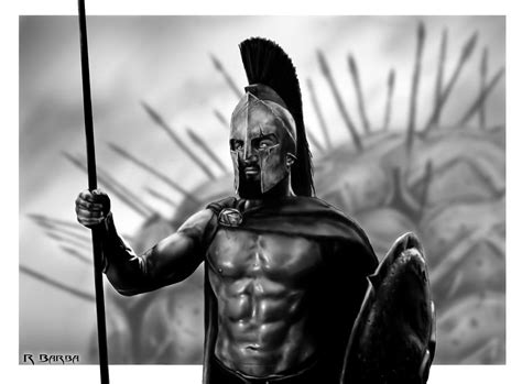 This is Sparta Digital Art by Ronald Barba