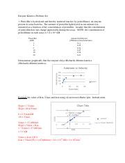 3.Enzyme kinetics problems key.pdf - Enzyme Kinetics Problem Set 1 ...