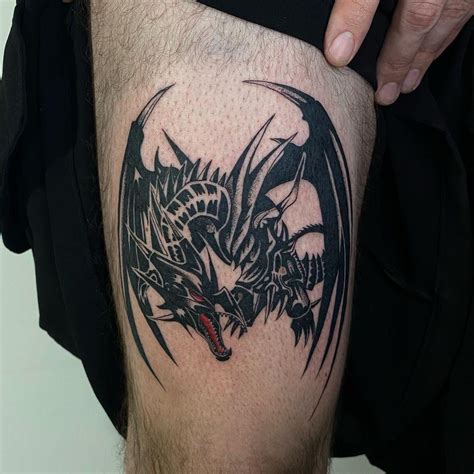 My Red-Eyes Black Dragon tattoo : r/yugioh