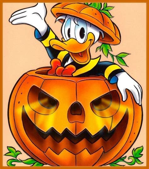 Donald Duck - Halloween | Halloween cartoons, Disney duck, Disney fun