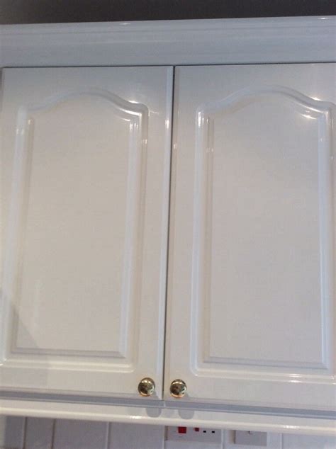 Kitchen cabinet doors white high gloss new and in original packaging ...