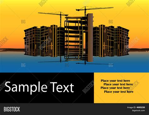 Construction Background Vector & Photo | Bigstock