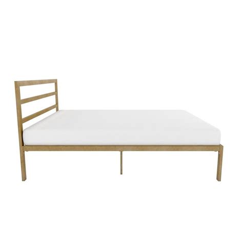 Besime Metal Platform Bed | Platform bed designs, Metal platform bed ...