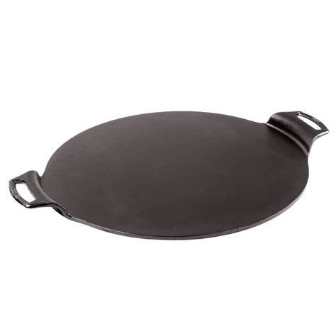 Lodge - 15 inch Seasoned Cast Iron Pizza Pan - Champion BBQ Supply