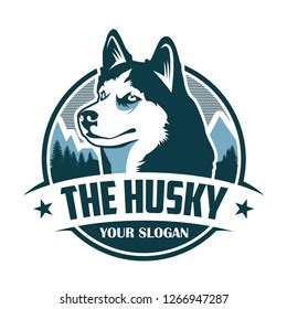 Husky Logo Vectors Free Download