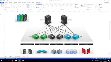 Visio Diagram Templates For Network Security Design Microsof