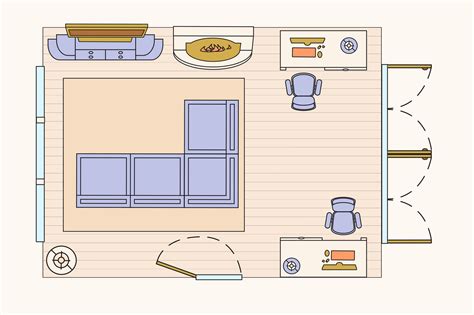 10 Living Room Layouts to Try: Sample Floorplans | Apartment Therapy