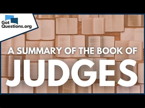 42+ Summary Of The Book Of Judges By Chapter - HarleyMengjie