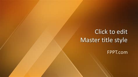 Free Professional Abstract Background PowerPoint Template - Free ...