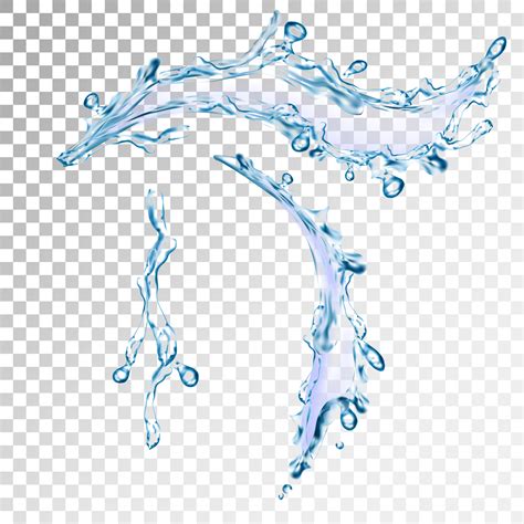 Water Splash Vector Illustration