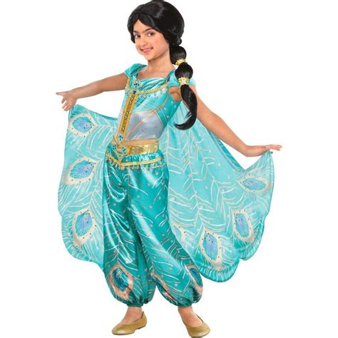 Child Jasmine Whole New World Costume - Aladdin | Party City