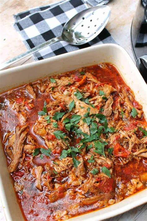 Slow Cooker Paprika Pork Goulash #Crocktober - BakingQueen74