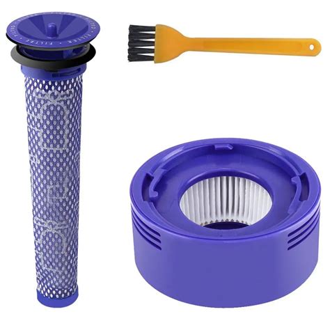 Post & Pre Motor HEPA Filters Replacement for Dyson V8 and V7 Cordless ...