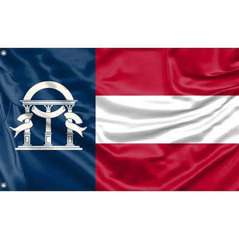 Redesigned Georgia State Flag Unique Design Print High - Etsy