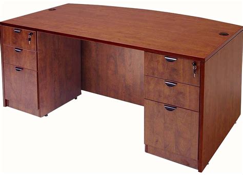 Express Office Furnishings EOF-LP3666BOWDESK Premier 30"-36"" x 66 ...