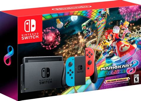 A look at the Mario Kart 8 Deluxe Switch bundle packaging