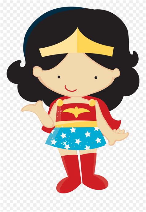 Download Wonder Woman Clipart Nina - Mulher Maravilha Baby Png ...