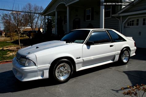 1989 Ford mustang gt horsepower